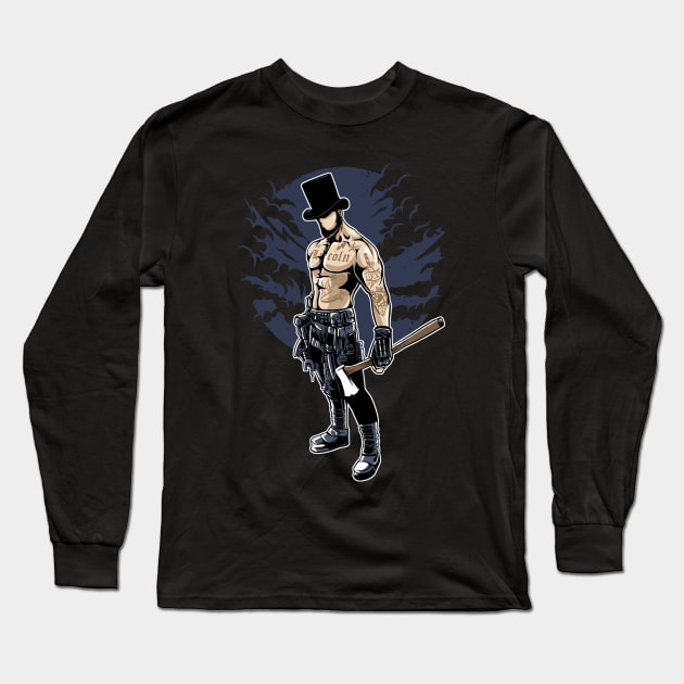 Lincoln Long Sleeve T-Shirt by Dark Planet Tees